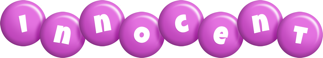Innocent candy-purple logo