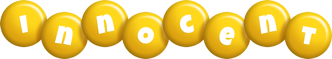 Innocent candy-yellow logo