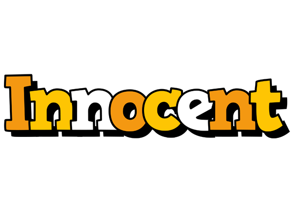 Innocent cartoon logo