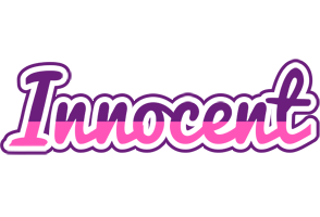 Innocent cheerful logo