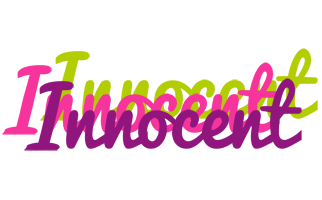 Innocent flowers logo
