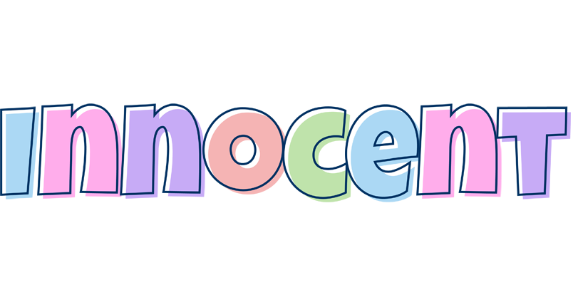 Innocent pastel logo