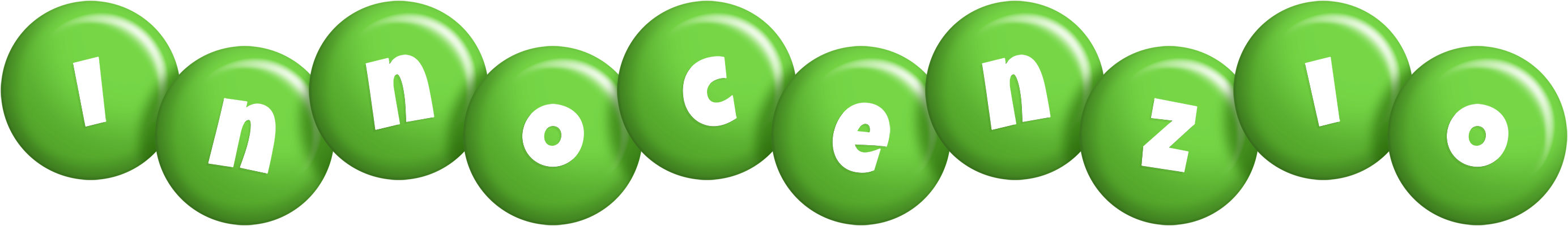 Innocenzio candy-green logo