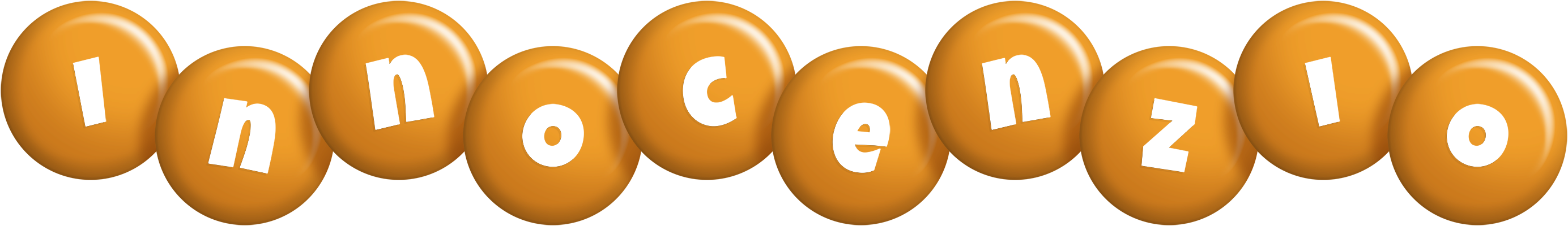 Innocenzio candy-orange logo