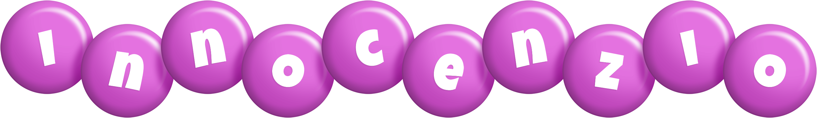 Innocenzio candy-purple logo