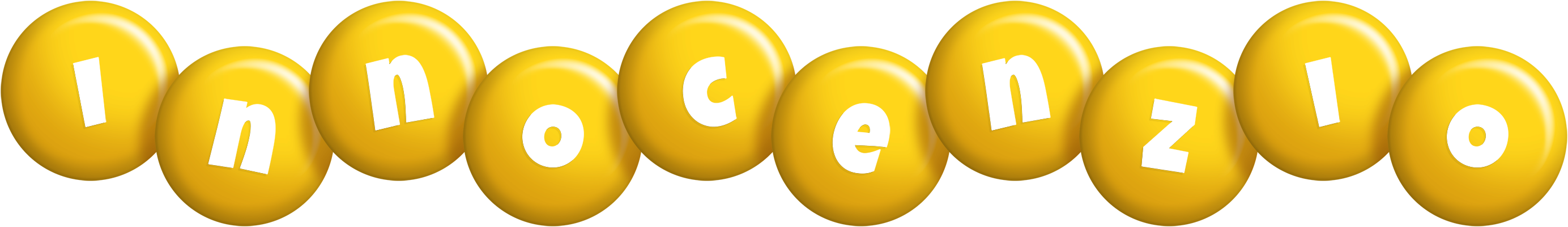 Innocenzio candy-yellow logo