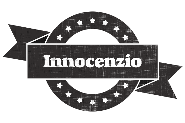 Innocenzio grunge logo