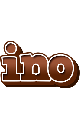 Ino brownie logo