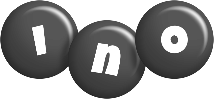 Ino candy-black logo