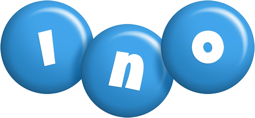 Ino candy-blue logo