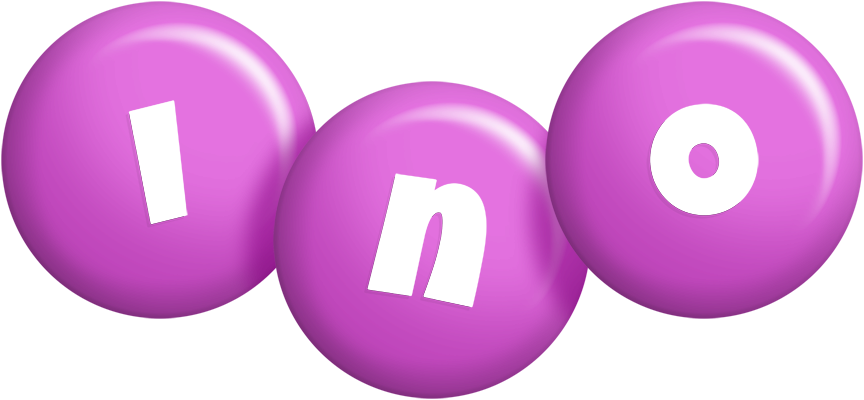 Ino candy-purple logo