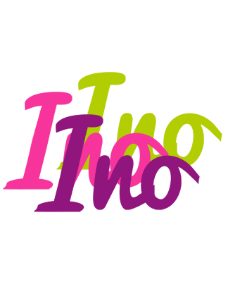 Ino flowers logo