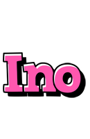 Ino girlish logo