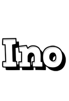 Ino snowing logo