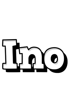 Ino snowing logo