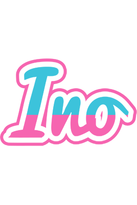 Ino woman logo