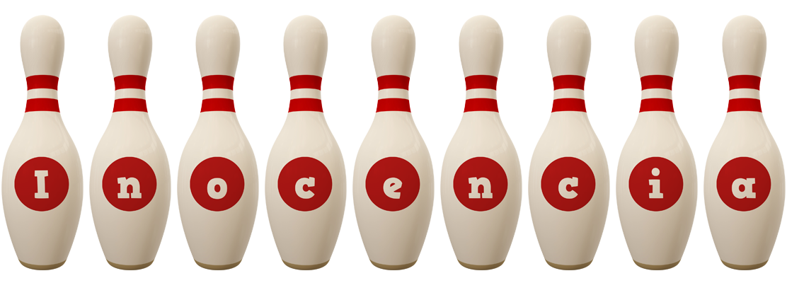 Inocencia bowling-pin logo