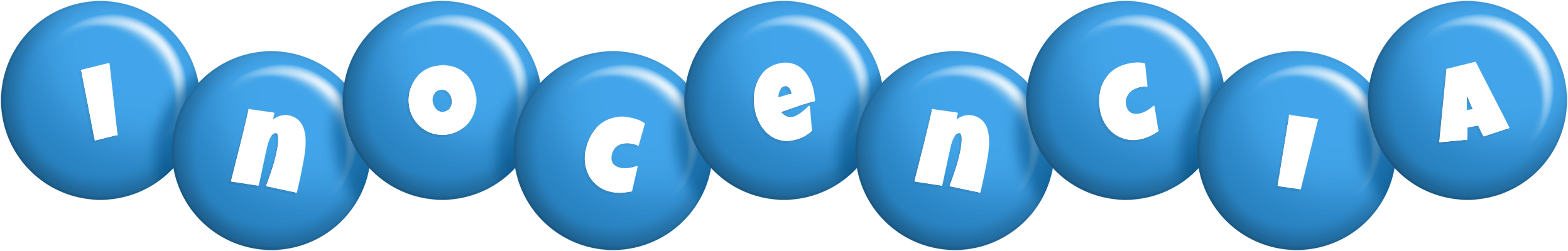 Inocencia candy-blue logo