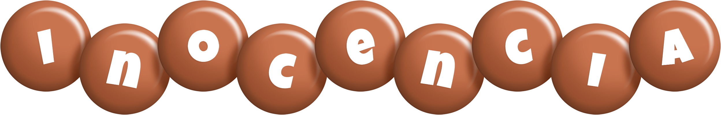Inocencia candy-brown logo