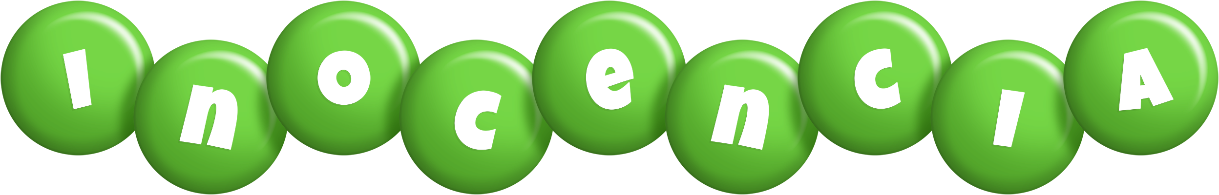 Inocencia candy-green logo