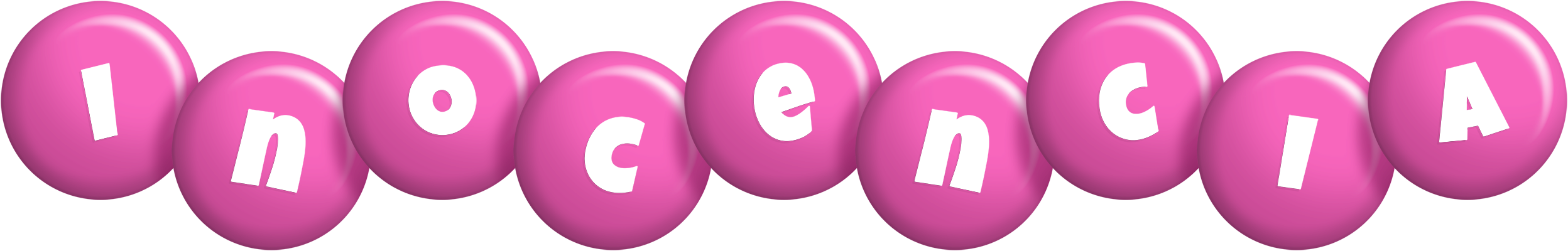 Inocencia candy-pink logo