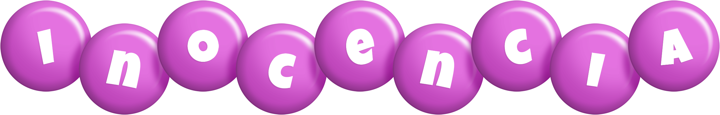Inocencia candy-purple logo