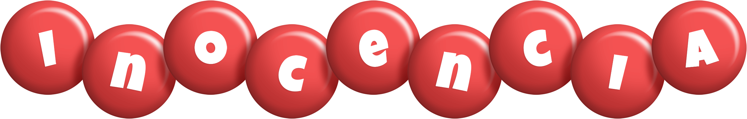 Inocencia candy-red logo