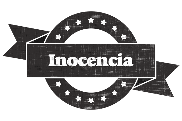 Inocencia grunge logo