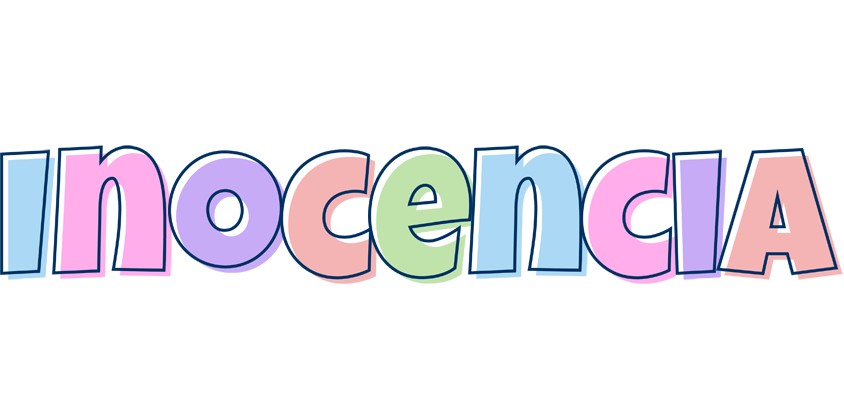 Inocencia pastel logo