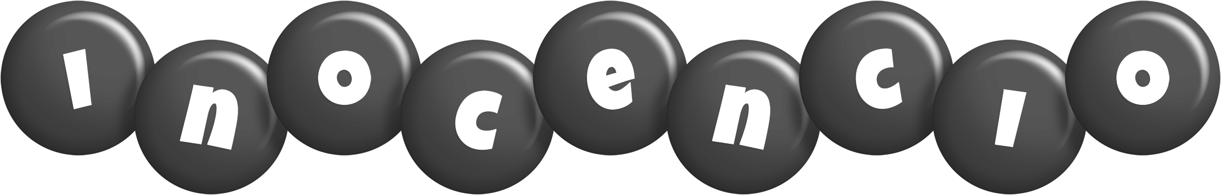 Inocencio candy-black logo
