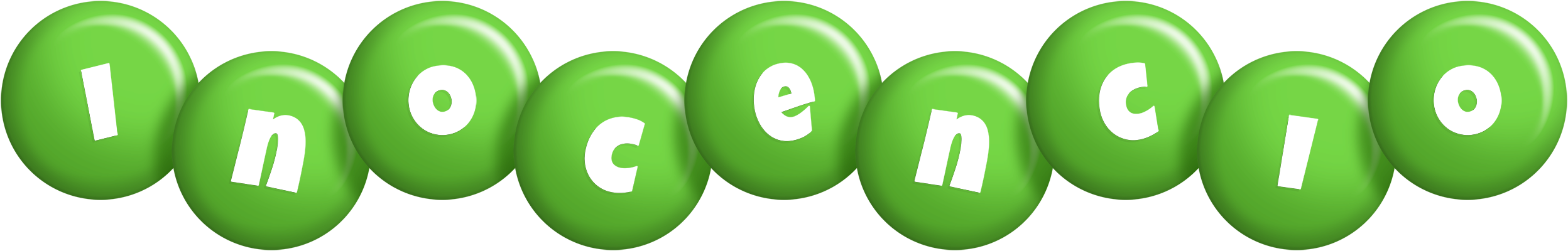 Inocencio candy-green logo