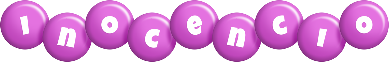Inocencio candy-purple logo