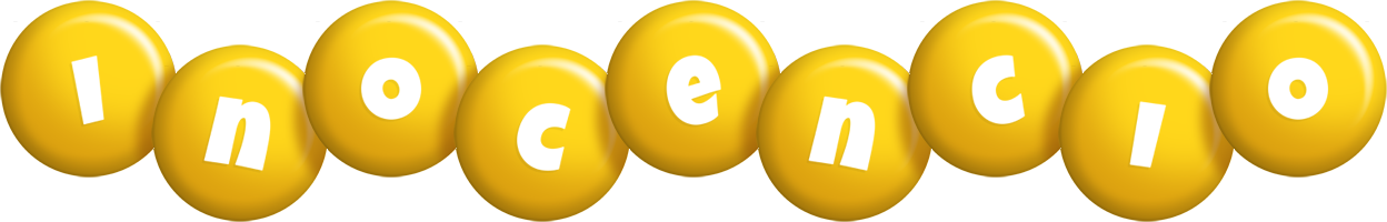 Inocencio candy-yellow logo