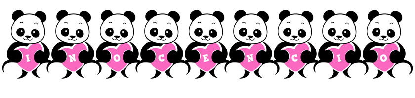 Inocencio love-panda logo