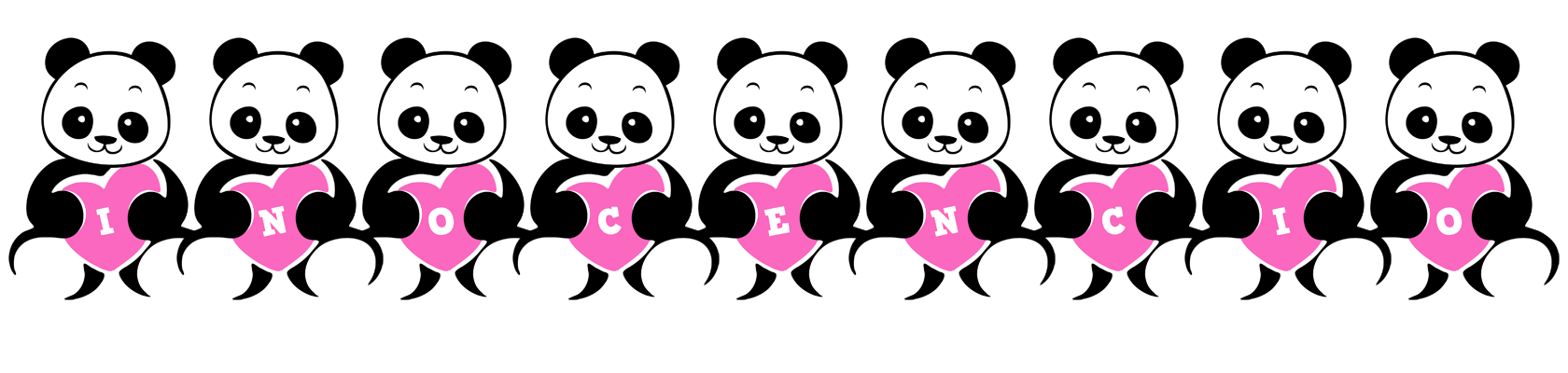 Inocencio love-panda logo