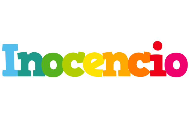 Inocencio rainbows logo
