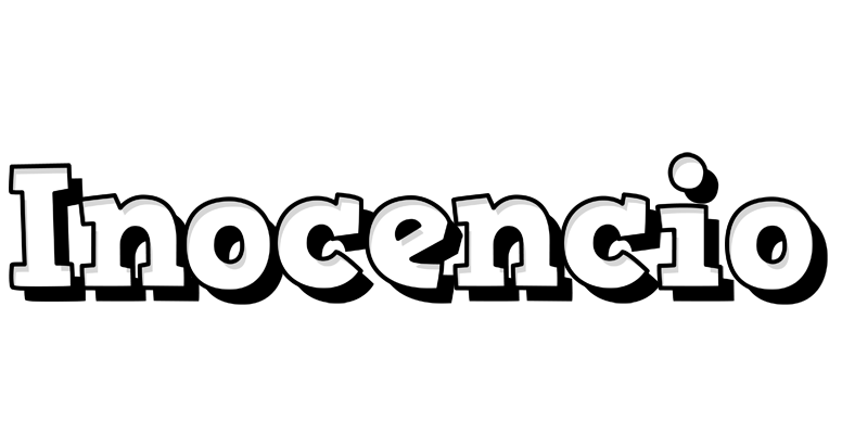 Inocencio snowing logo
