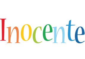 Inocente birthday logo