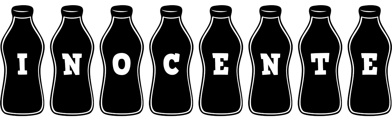 Inocente bottle logo