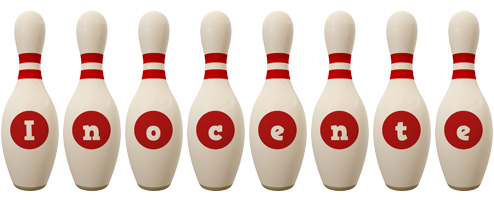 Inocente bowling-pin logo