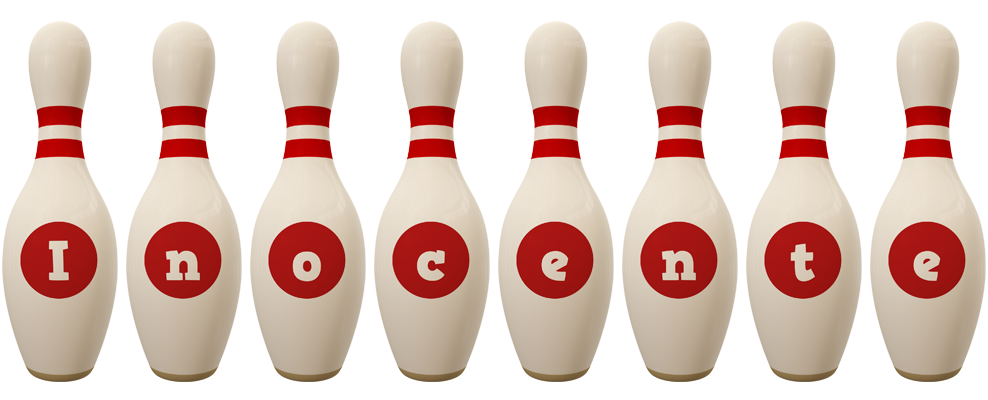 Inocente bowling-pin logo