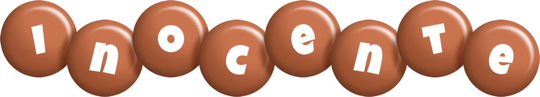 Inocente candy-brown logo