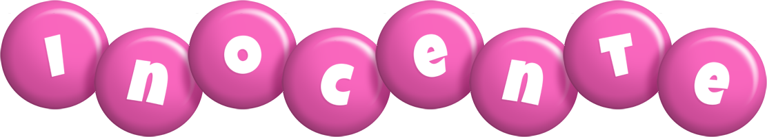 Inocente candy-pink logo