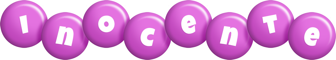 Inocente candy-purple logo