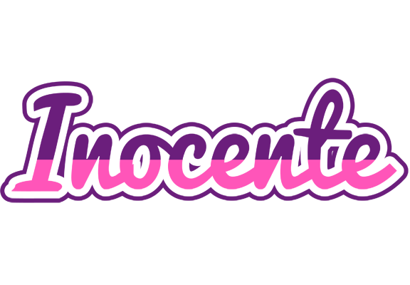 Inocente cheerful logo
