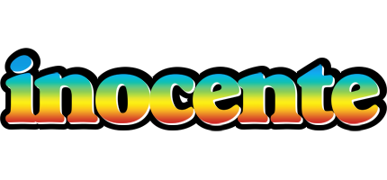 Inocente color logo