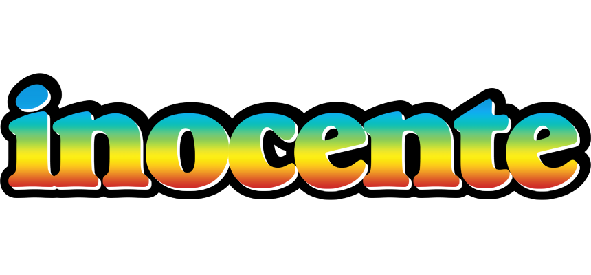 Inocente color logo
