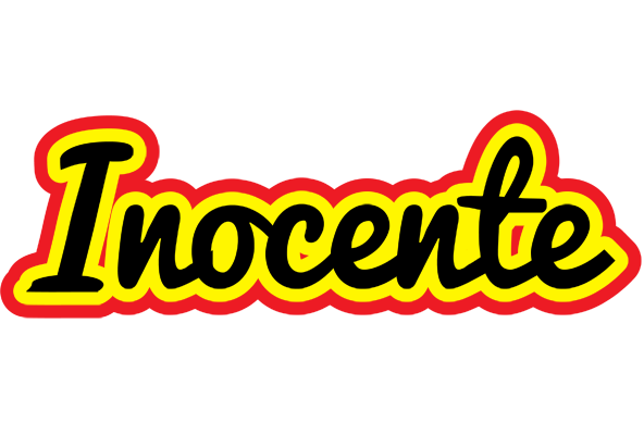 Inocente flaming logo