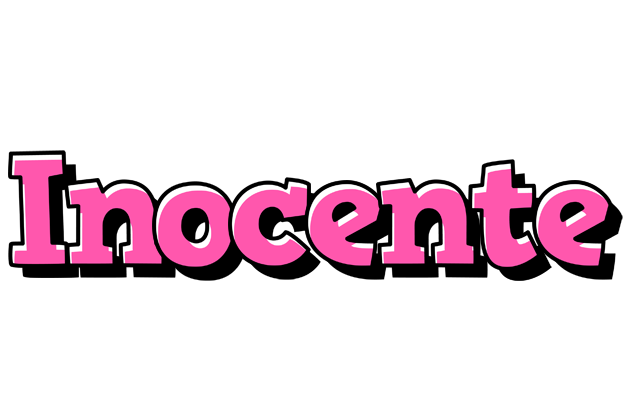 Inocente girlish logo