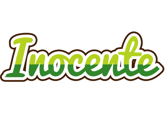Inocente golfing logo